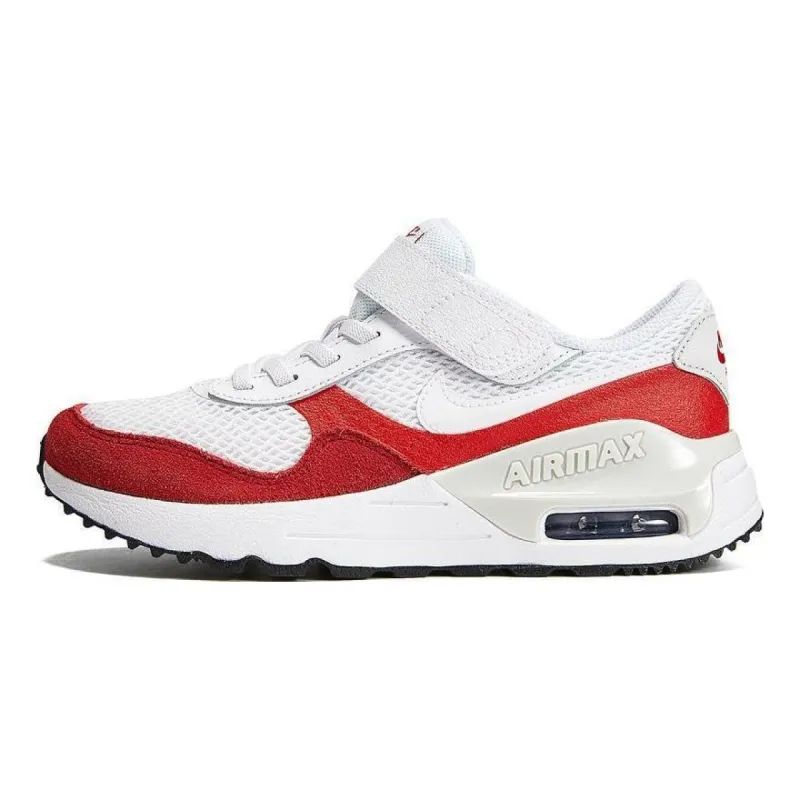 (PS) Nike Air Max SYSTM Shoes 'White University Red' DQ0285-108 sold by KicksCrew