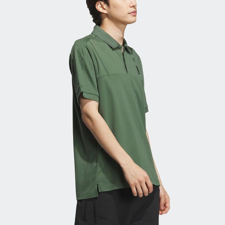 Adidas Wuji Premium Polo Shirts 'Green' IA8109 sold by KicksCrew product image thumbnail 4