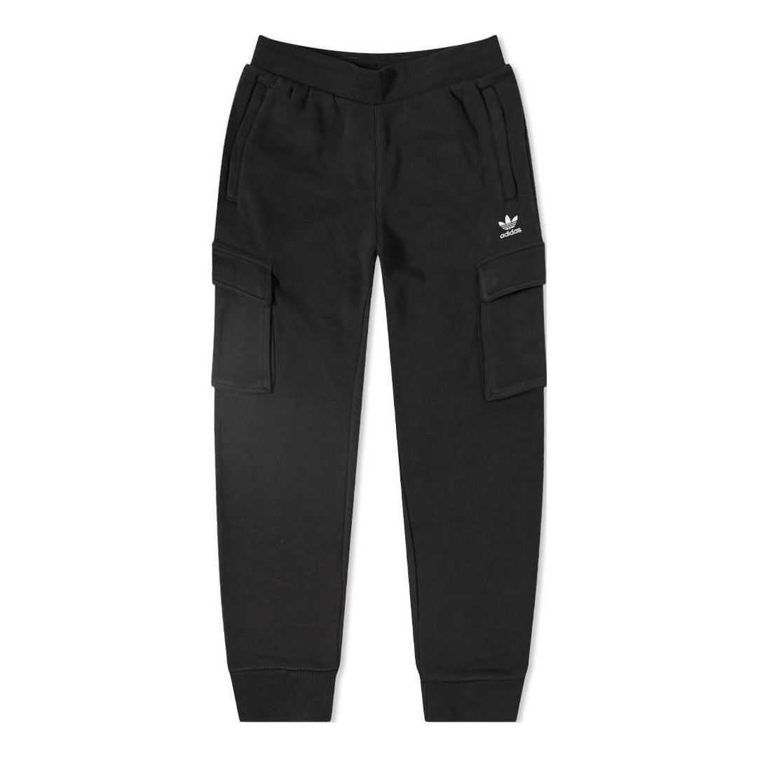 adidas originals Adicolor Essentials Trefoil Cargo Pants 'Black' HE6989 sold by KicksCrew
