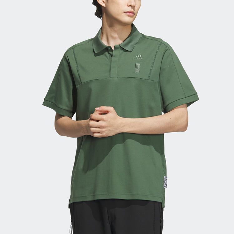 Adidas Wuji Premium Polo Shirts 'Green' IA8109 sold by KicksCrew product image thumbnail 2
