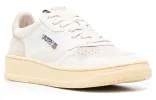 (WMNS) AUTRY Medalist Leather and Suede 'White Sand' AULW-SL01 sold by KicksCrew