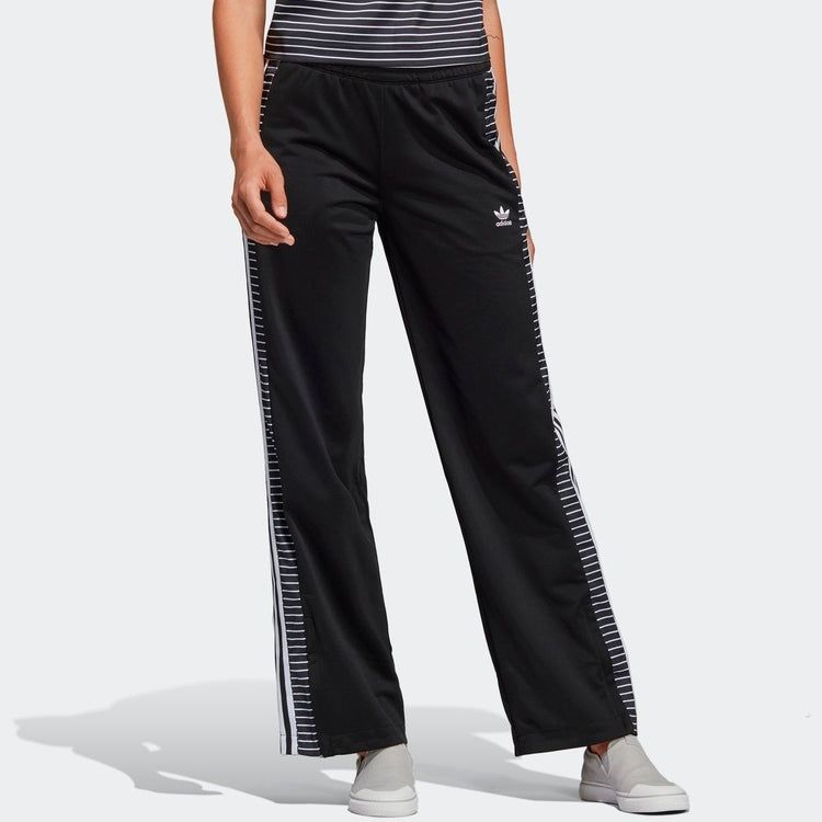 (WMNS) Adidas Originals Mid Waist Casual Pants 'Black' DU9880 sold by KicksCrew product image thumbnail 3