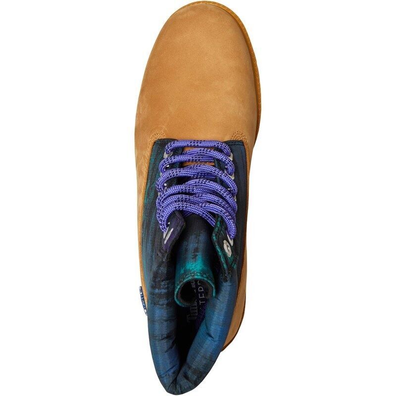 Timberland Heritage 6 Inch Waterproof Boot 'Wheat Nubuck with Print' A2M5V sold by KicksCrew product image thumbnail 5