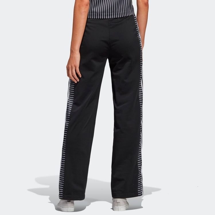 (WMNS) Adidas Originals Mid Waist Casual Pants 'Black' DU9880 sold by KicksCrew product image thumbnail 4