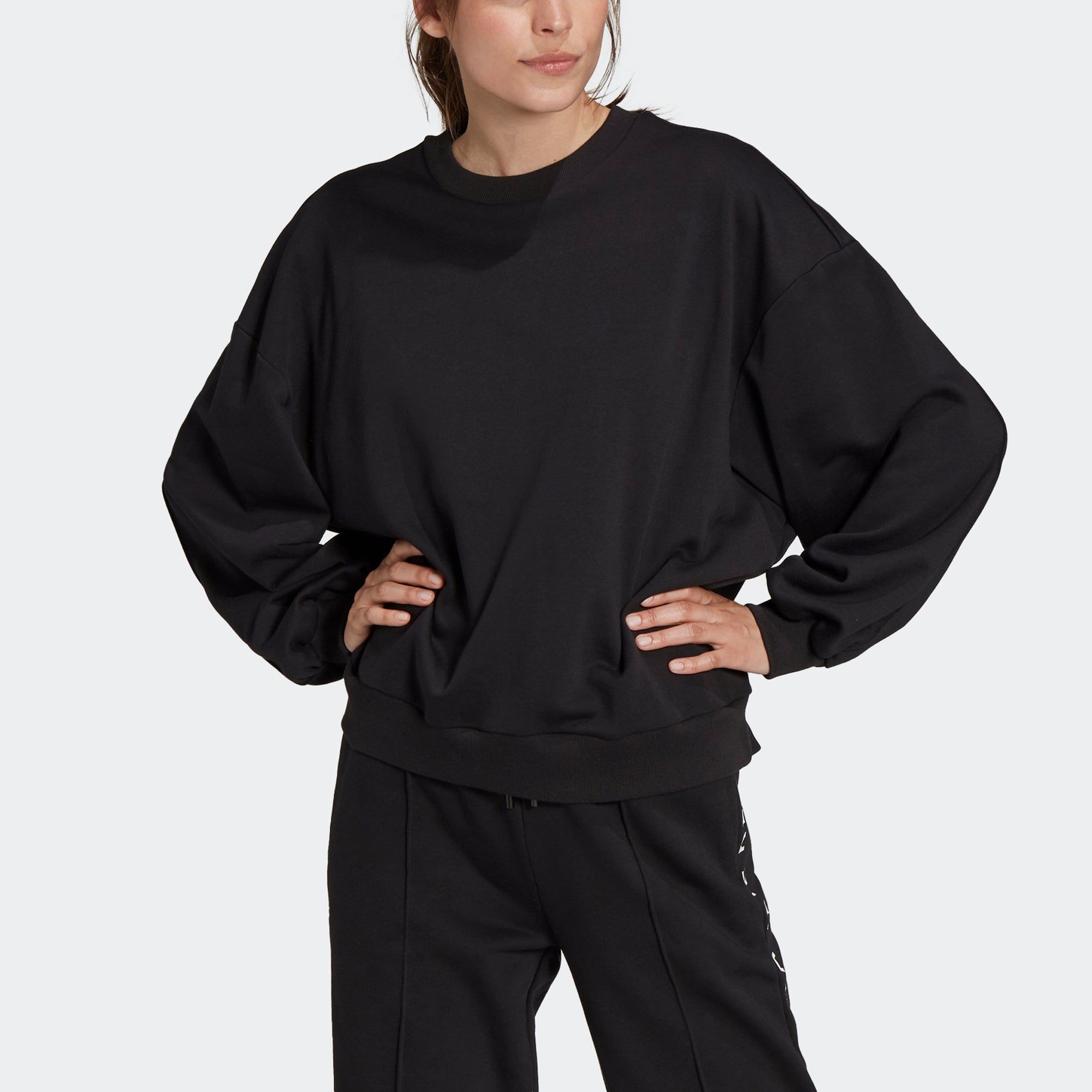 (WMNS) Adidas X Karlie Kloss Sweaters 'Black' HA0955 sold by KicksCrew product image thumbnail 2