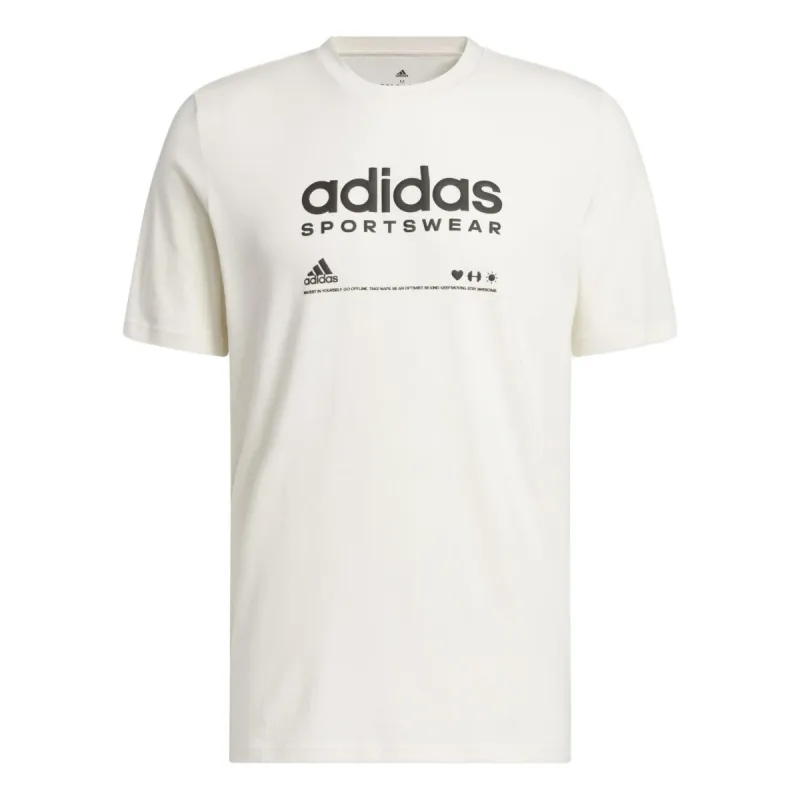 adidas Lounge Graphic Tee 'Non Dyed' HR3002 sold by KicksCrew