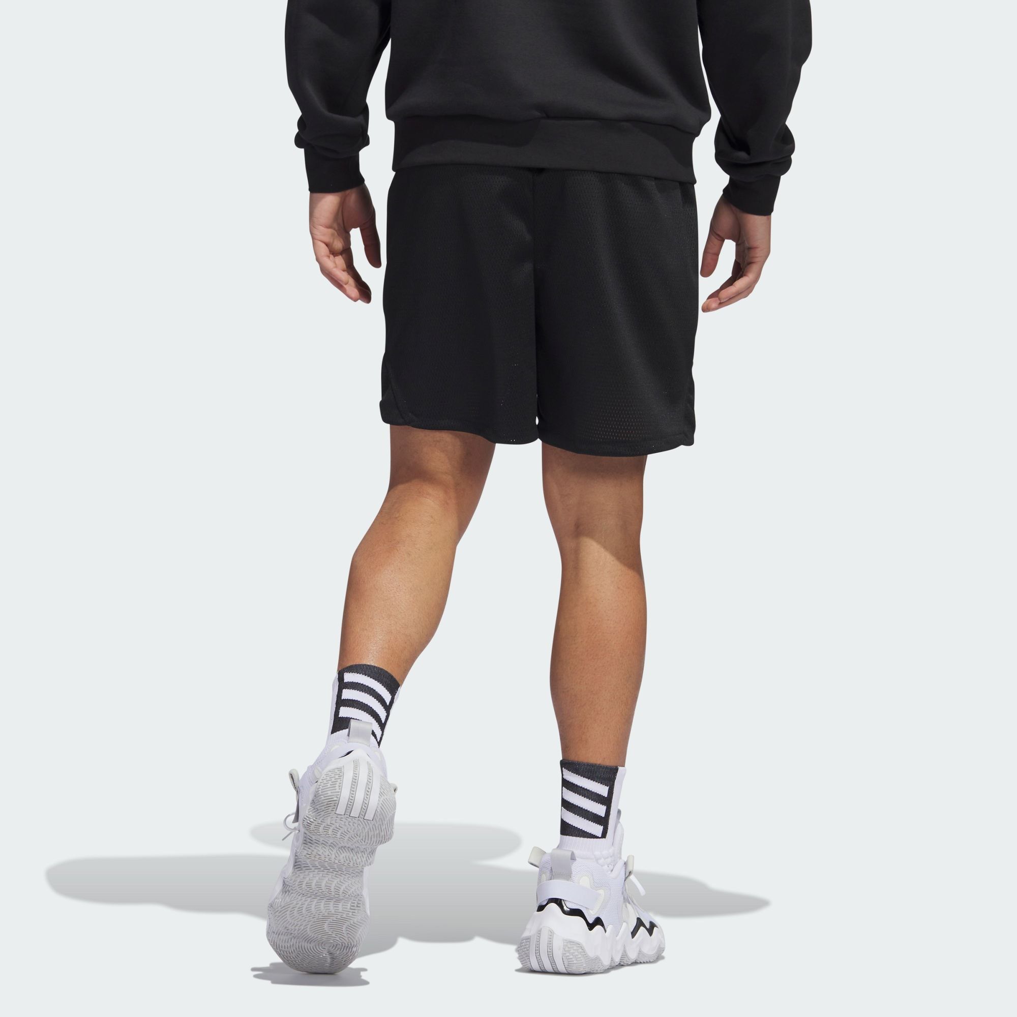 adidas D.O.N. Select Shorts 'Black' IJ0285 sold by KicksCrew product image thumbnail 3