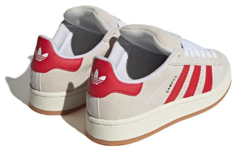 (WMNS) adidas Campus 00s 'Crystal White Scarlet' GY0037 sold by KicksCrew