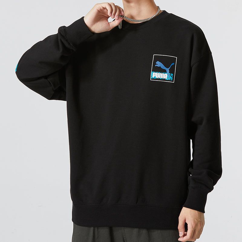 Puma Brand Love Crew Sweatshirt 'Black' 537657-01 sold by KicksCrew product image thumbnail 3
