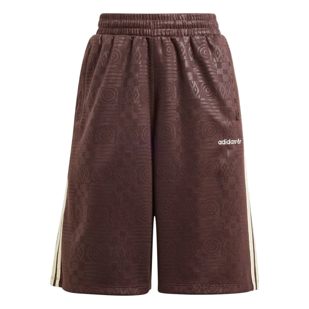 (WMNS) adidas '80s Capri Shorts 'Brown' JC6142 sold by KicksCrew