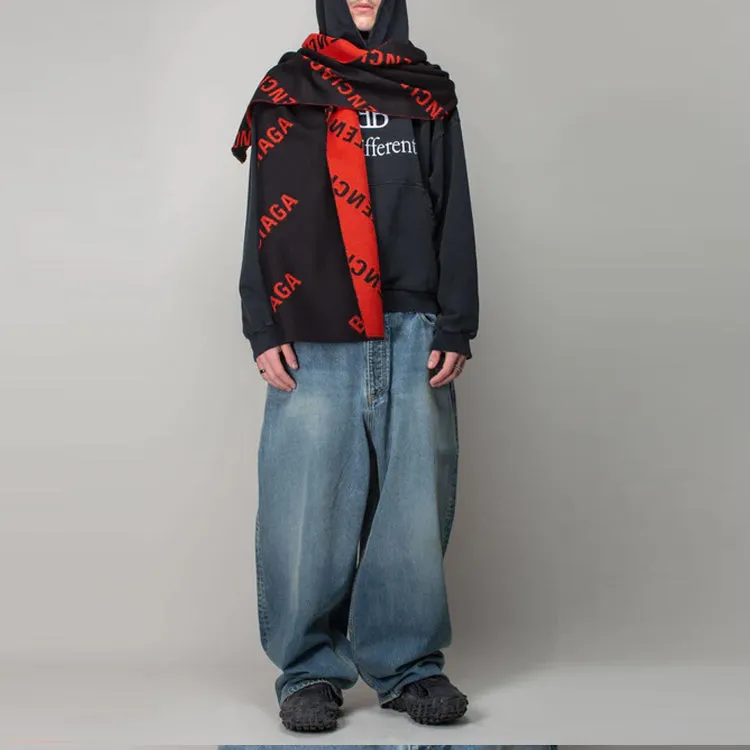 Balenciaga BB Be Different Popover Hoodie 'Black White' 720426TNVV11070 sold by KicksCrew product image thumbnail 4