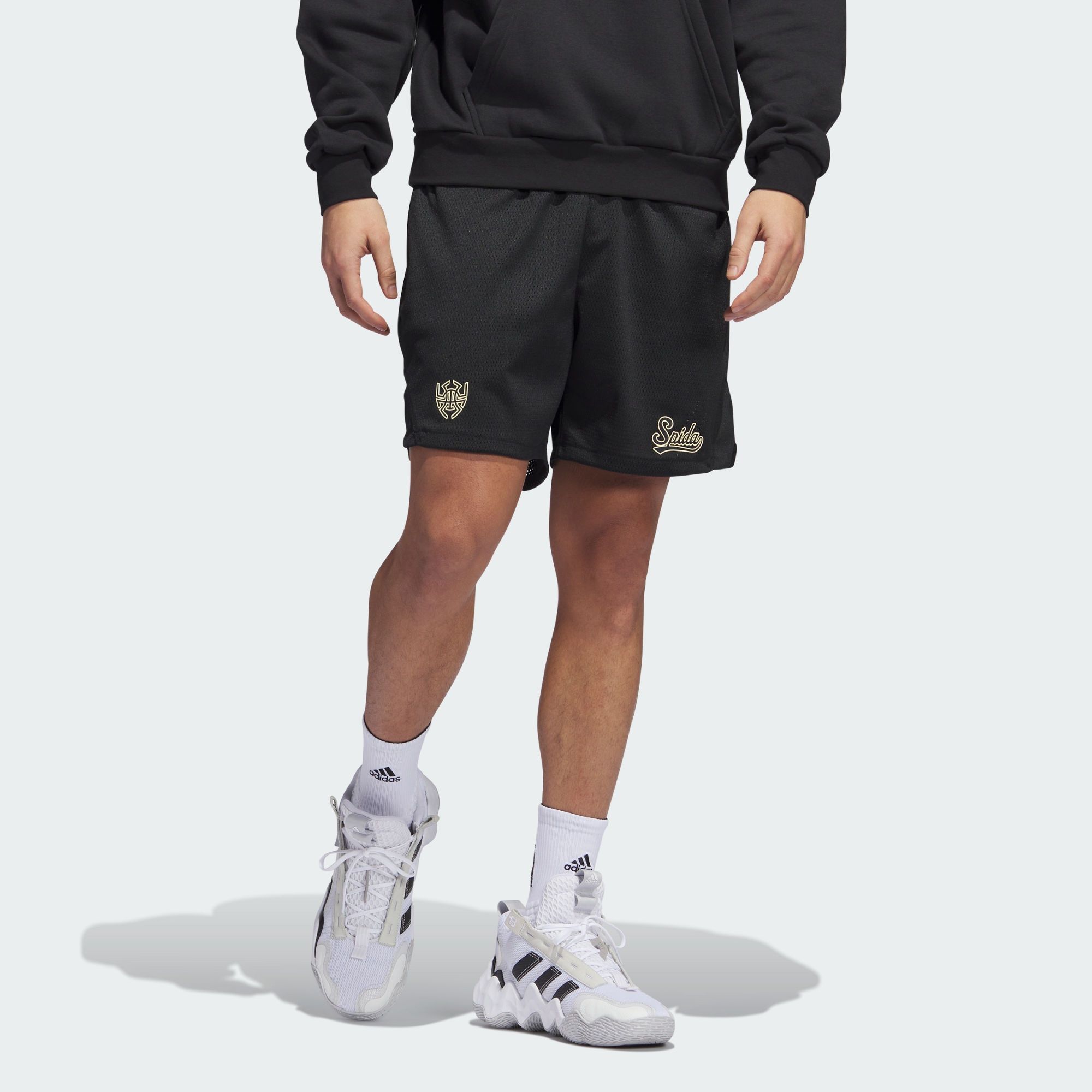 adidas D.O.N. Select Shorts 'Black' IJ0285 sold by KicksCrew product image thumbnail 2