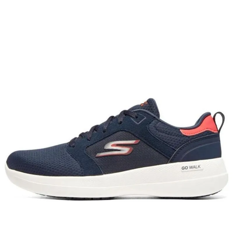 (WMNS) Skechers GO WALK Stability 'Navy Coral' 124612-NVCL sold by KicksCrew