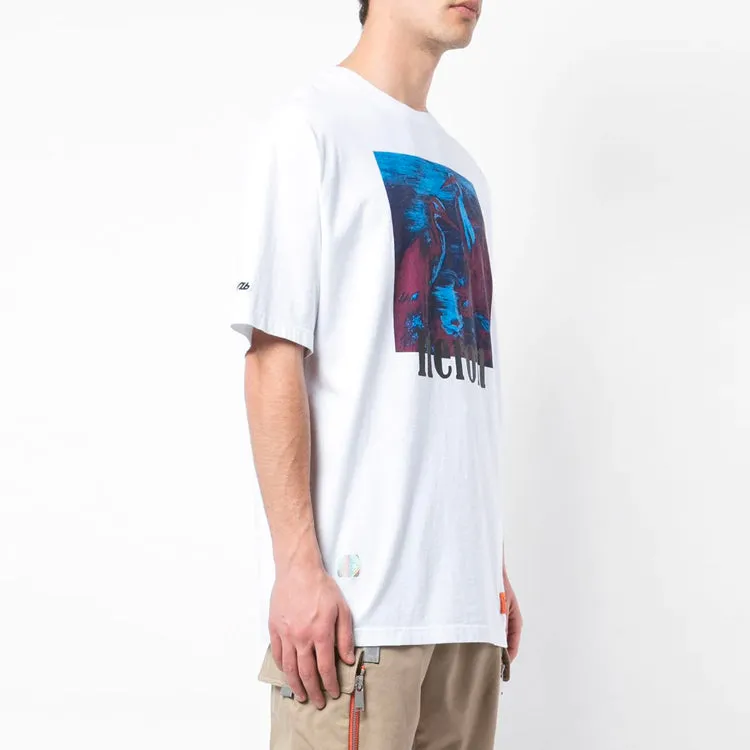 HERON PRESTON Heron T-Shirt 'White' HMAA001S196320380188 sold by KicksCrew product image thumbnail 3