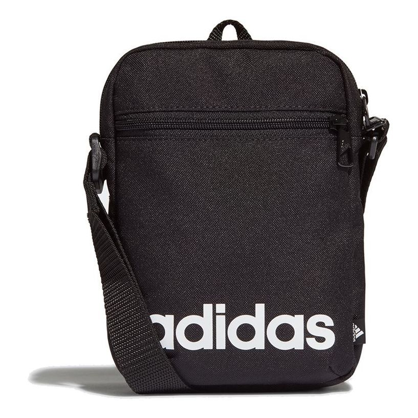 adidas Essentials Logo Shoulder Bag 'Black' GN1948 sold by KicksCrew