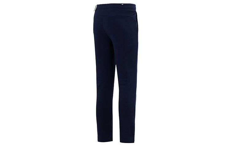 Puma Essentials Logo Pants 'Navy White' 589024-06 sold by KicksCrew product image thumbnail 2