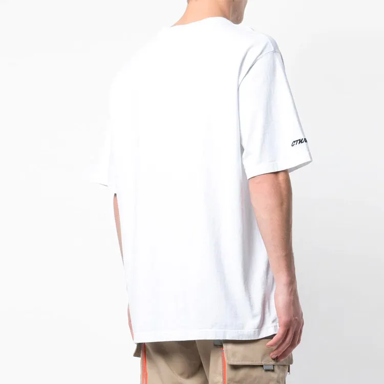 HERON PRESTON Heron T-Shirt 'White' HMAA001S196320380188 sold by KicksCrew product image thumbnail 2