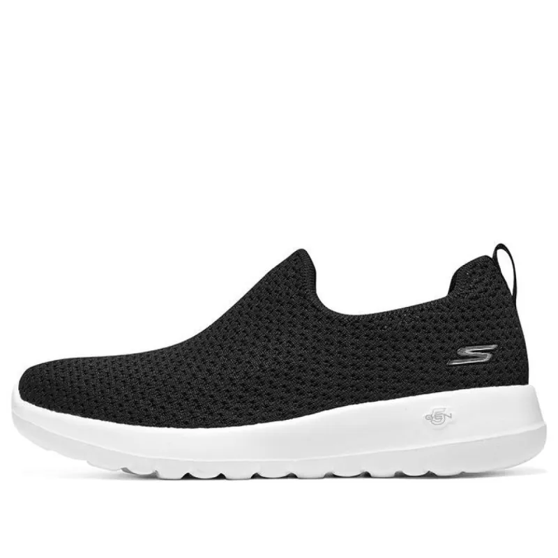 (WMNS) Skechers Go Walk 5 'Black White' 124636-BKW sold by KicksCrew