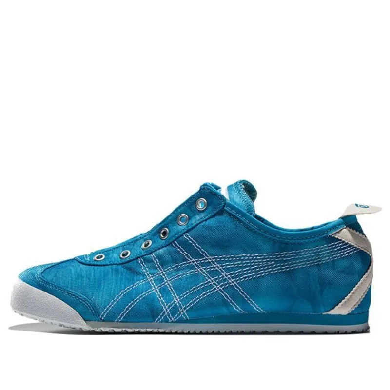 (WMNS) Onitsuka Tiger Mexico 66 Slip-On 'Mid Blue White' D5N6N-4201 sold by KicksCrew