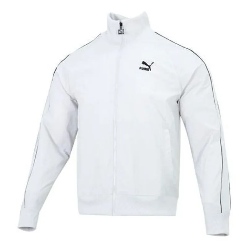 Puma T7 Crinkled Track Jacket 'White' 535557-72 sold by KicksCrew