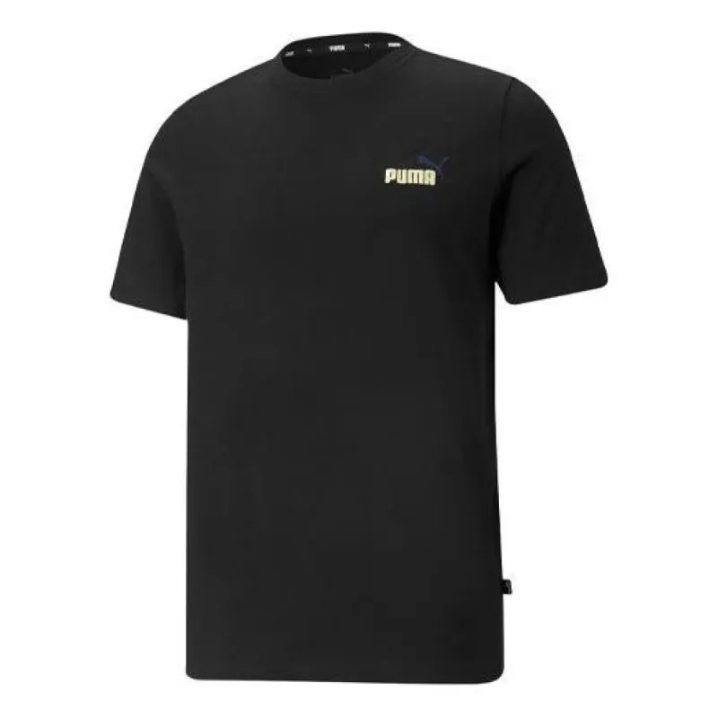Puma Ess Logo T-Shirt 'Black' 845923-01 sold by KicksCrew