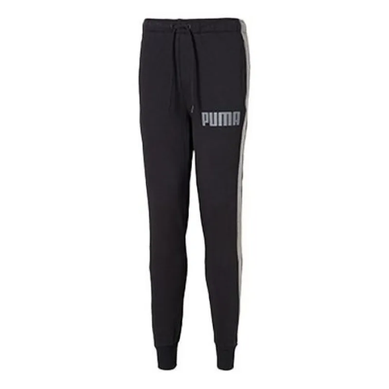Puma Contrast Pants 'Black' 845165-01 sold by KicksCrew