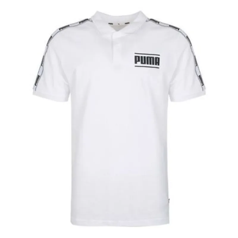 Puma Gamer Golf Polo Shirt 'White' 845058-02 sold by KicksCrew