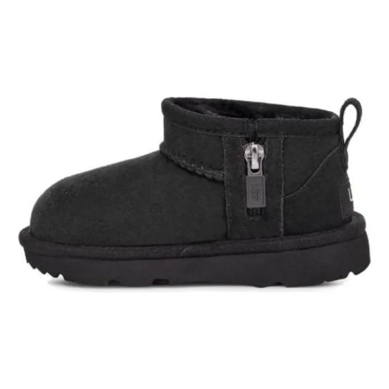 (TD) UGG Classic Ultra Mini Boot 'Black' 1130750T-BLK sold by KicksCrew