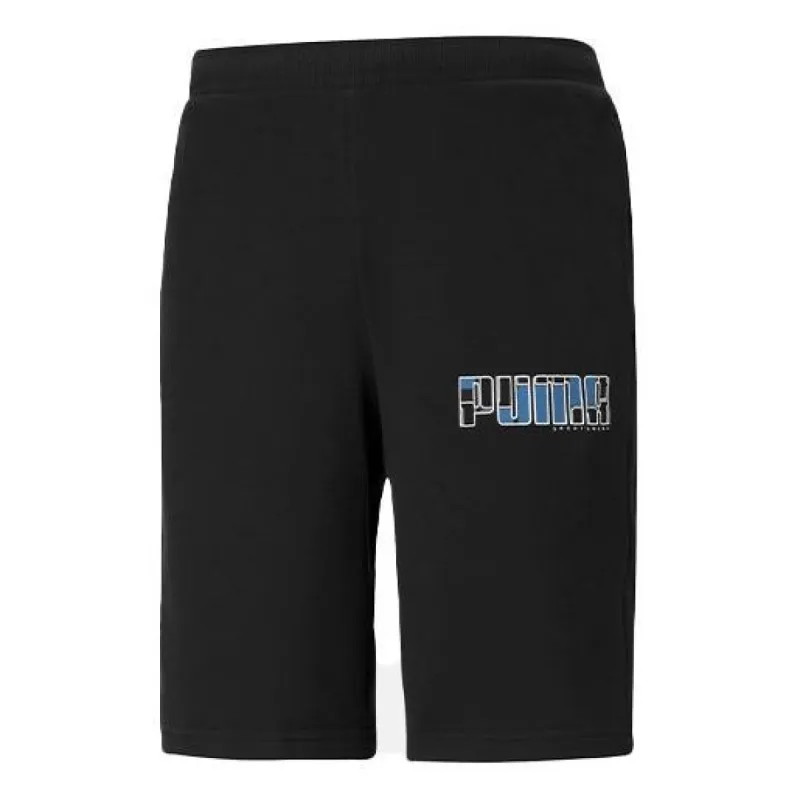 Puma Athletics Cotton Shorts 'Black' 845909-51 sold by KicksCrew