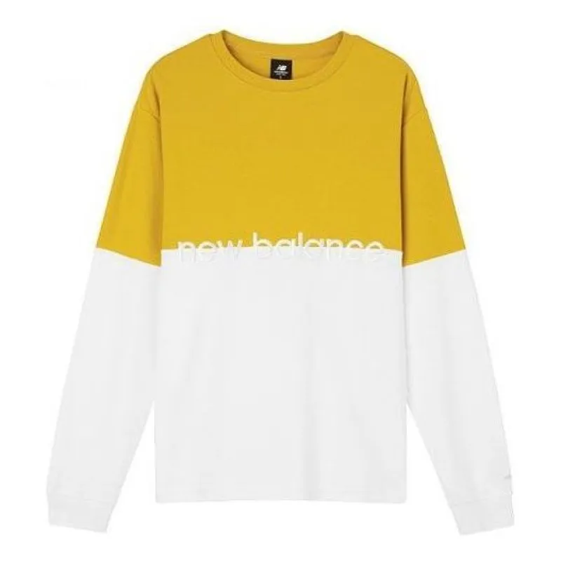 New Balance Athletics Pique Stripe Tops 'Yellow White' AMT01507-VGL sold by KicksCrew
