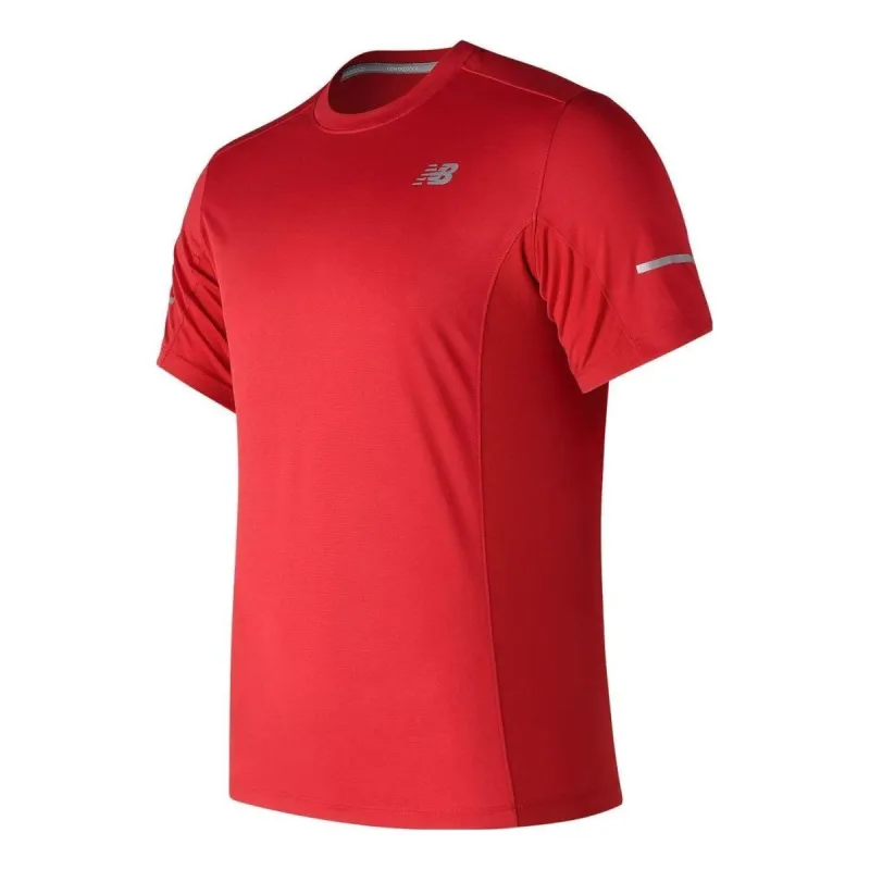 New Balance Impact Run Short Sleeve Tee 'Red' AMT11070-REP sold by KicksCrew
