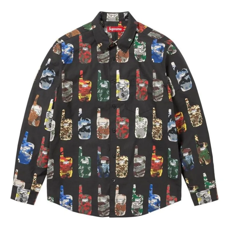 Supreme FW23 Week10 Walkie Talkie Shirt 'Multicolor' SUP-FW23-177 sold by KicksCrew