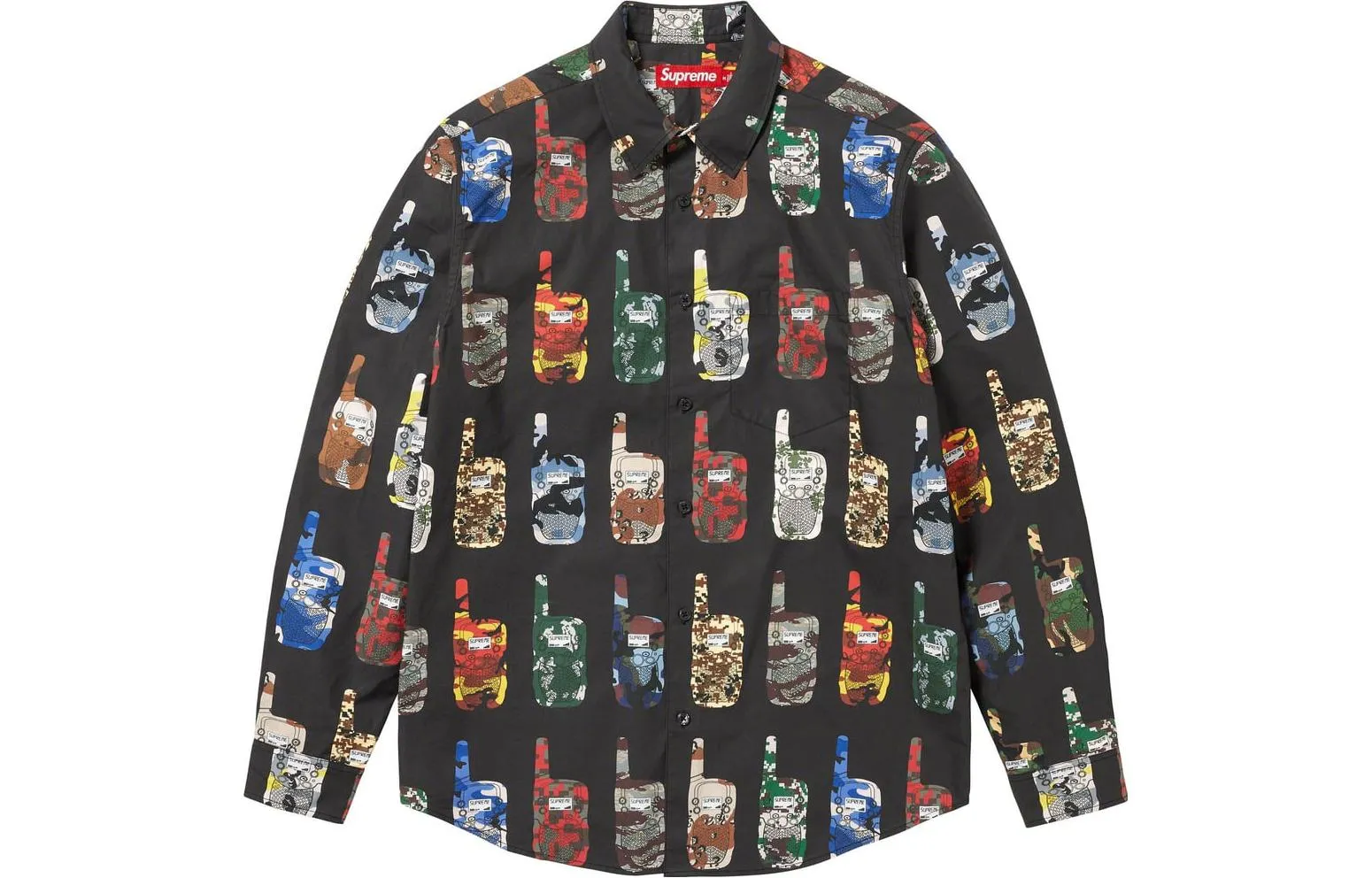 Supreme FW23 Week10 Walkie Talkie Shirt 'Multicolor' SUP-FW23-177 sold by KicksCrew product image thumbnail 2