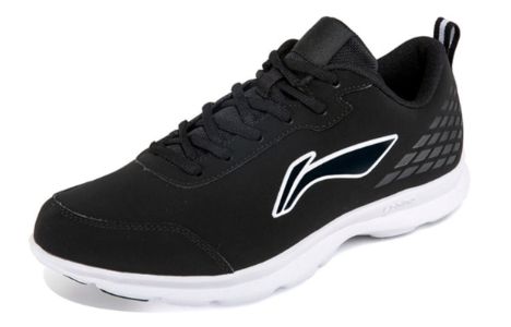 Li-Ning Running Shoes 'Black White' ARBN249-1 sold by KicksCrew
