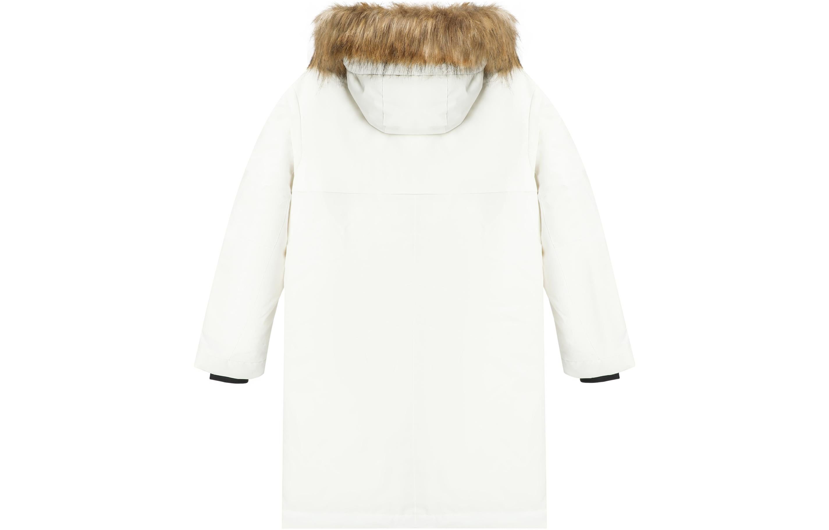 New Balance Long Puff Down Jacket 'White' 5PC44303-IV sold by KicksCrew product image thumbnail 2