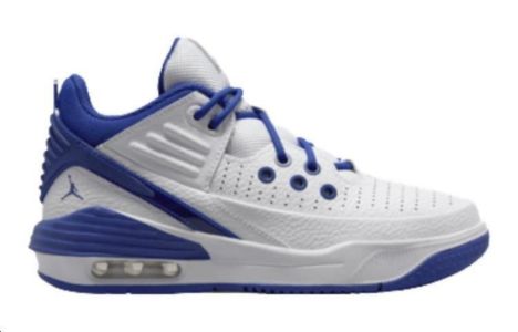 (GS) Air Jordan Max Aura 5 'White Radiant Blue' DZ4352-140 sold by KicksCrew