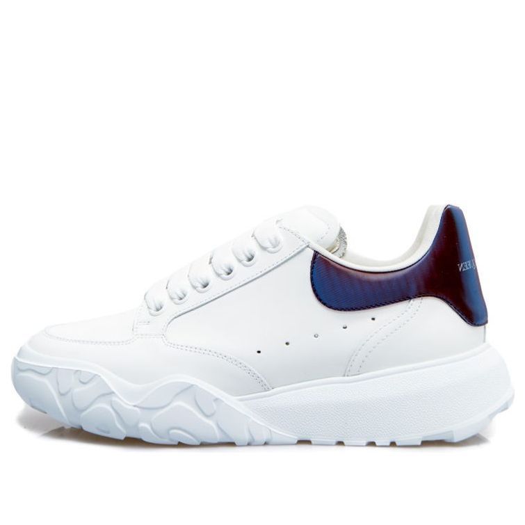 Alexander McQueen Court Trainer 'White Blue Black' 667803WIA9J9409 sold by KicksCrew