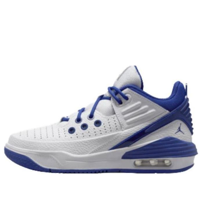 (GS) Air Jordan Max Aura 5 'White Radiant Blue' DZ4352-140 sold by KicksCrew
