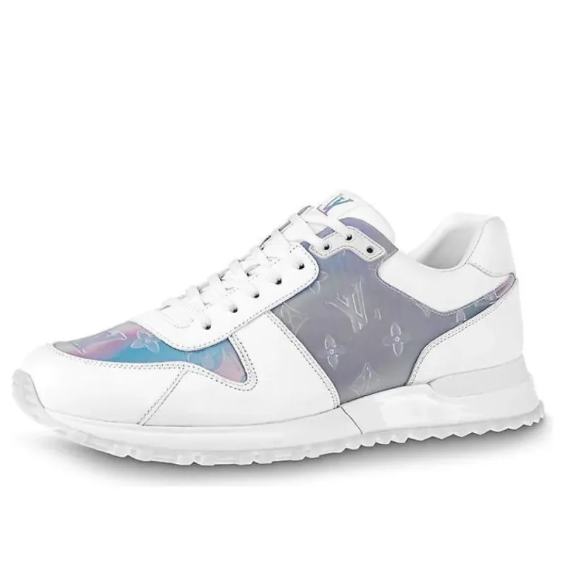 LOUIS VUITTON Run Away Sneakers 'White with Transparent Monogram' 1A7WF7 sold by KicksCrew
