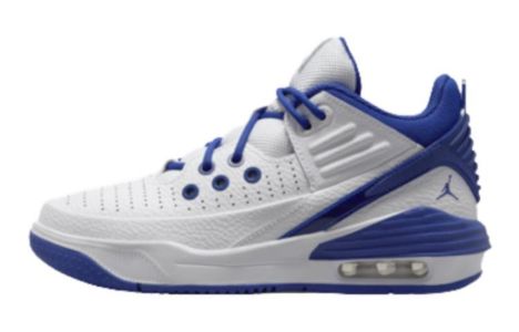 (GS) Air Jordan Max Aura 5 'White Radiant Blue' DZ4352-140 sold by KicksCrew