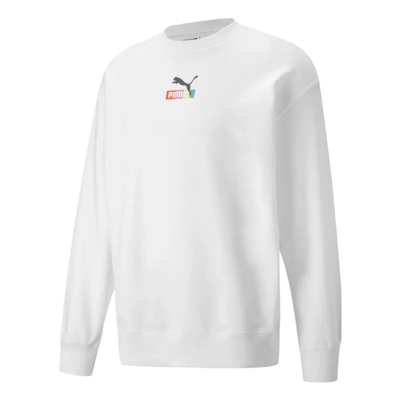 Puma Brand Love Sweatshirt 'White' 535326-02 sold by KicksCrew