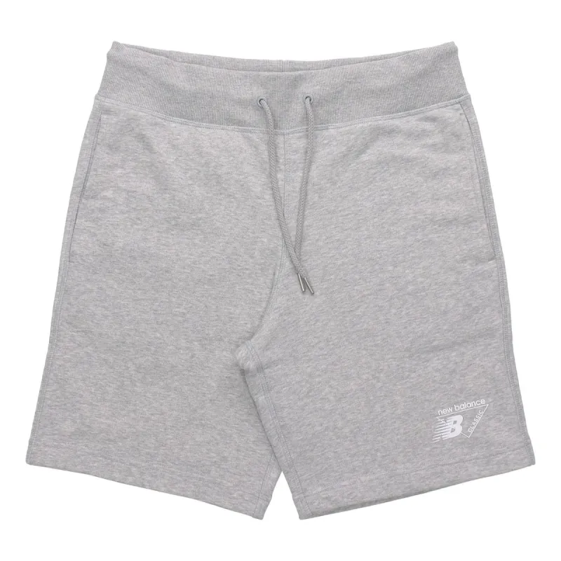 New Balance Classic Cotton Shorts 'Grey' AMS91578-AG sold by KicksCrew
