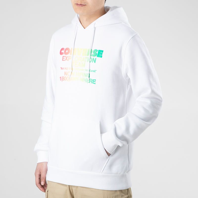 Converse Exploration Team Pullover Hoodie 'White' 10021271-A03 sold by KicksCrew product image thumbnail 5