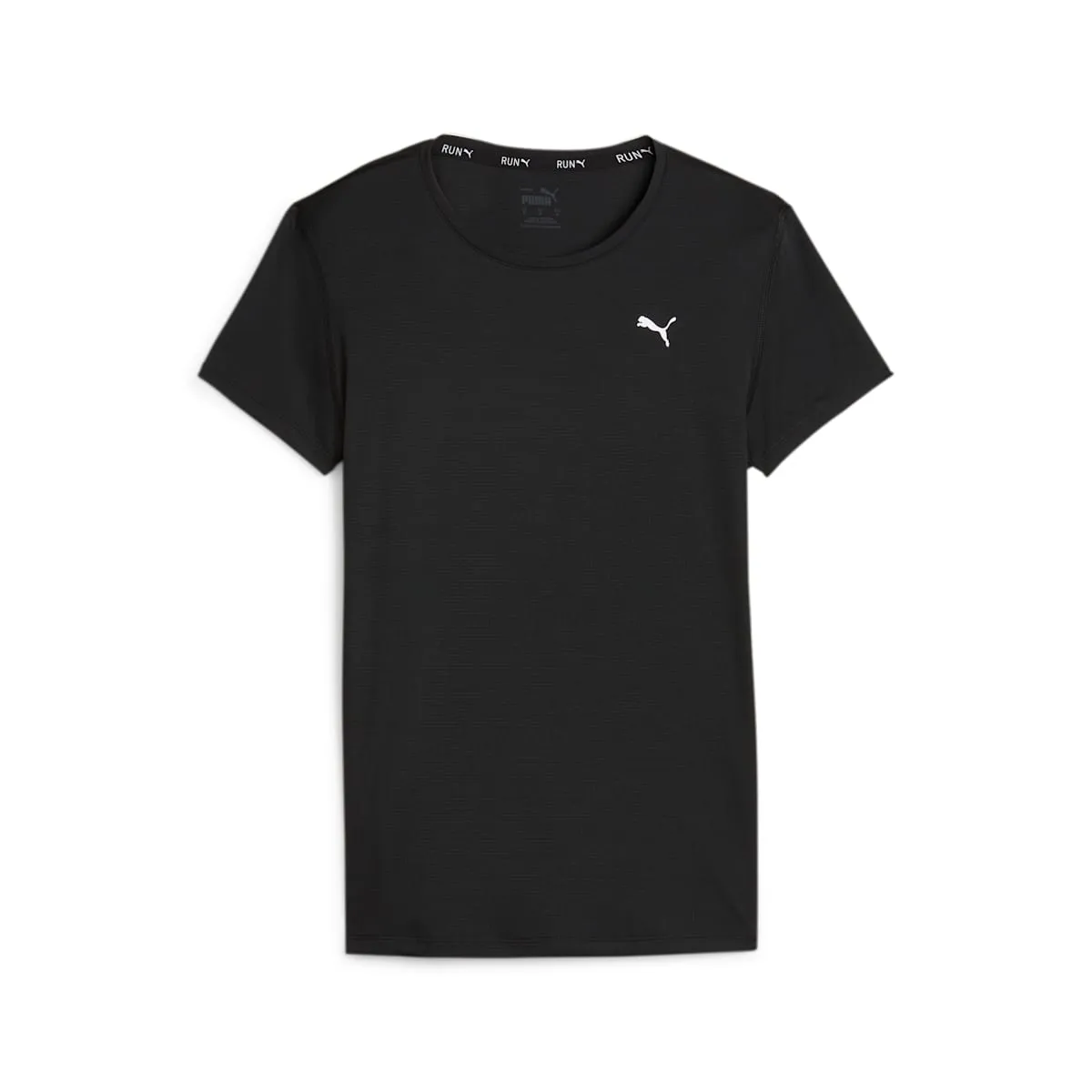 (WMNS) PUMA RUN FAVORITE T-Shirt 'Black' 525061-01 sold by KicksCrew