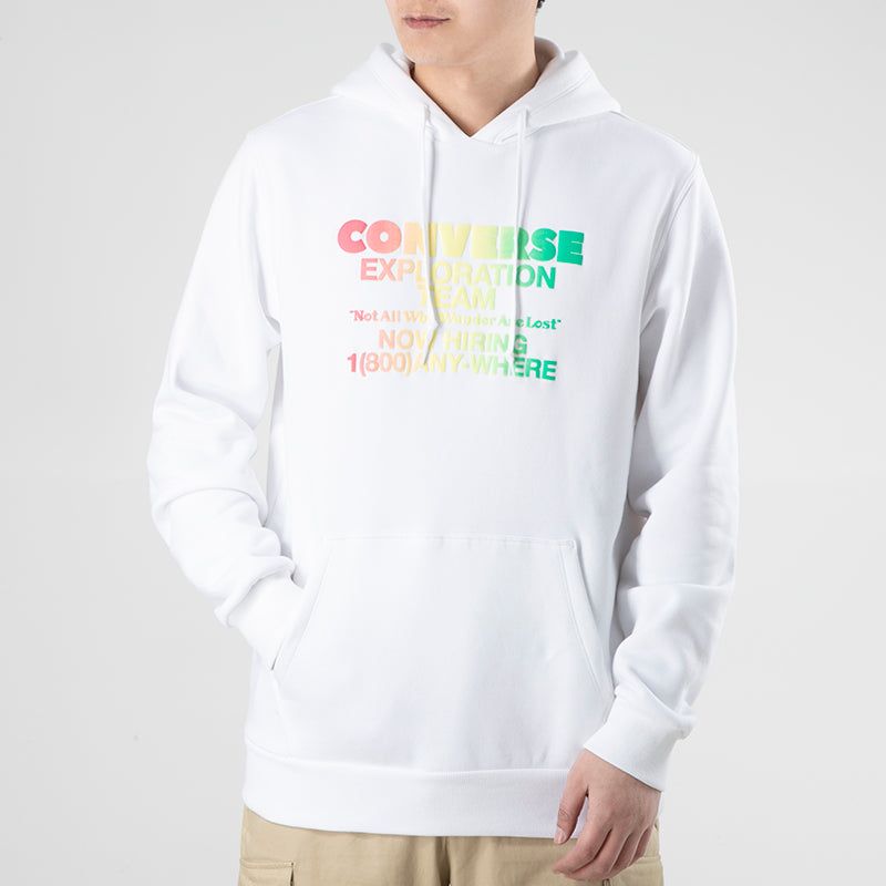 Converse Exploration Team Pullover Hoodie 'White' 10021271-A03 sold by KicksCrew product image thumbnail 3