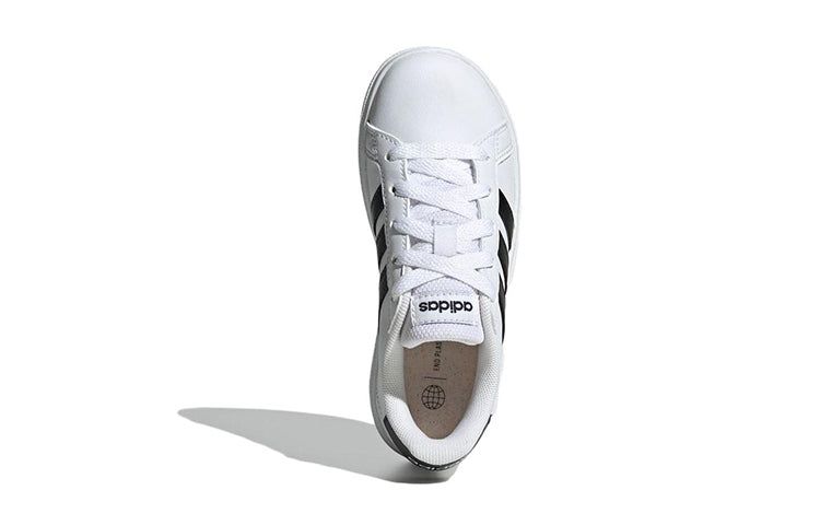 (GS) Adidas Grand Court Lifestyle Tennis Shoes 'White Black' GW6511 sold by KicksCrew product image thumbnail 5