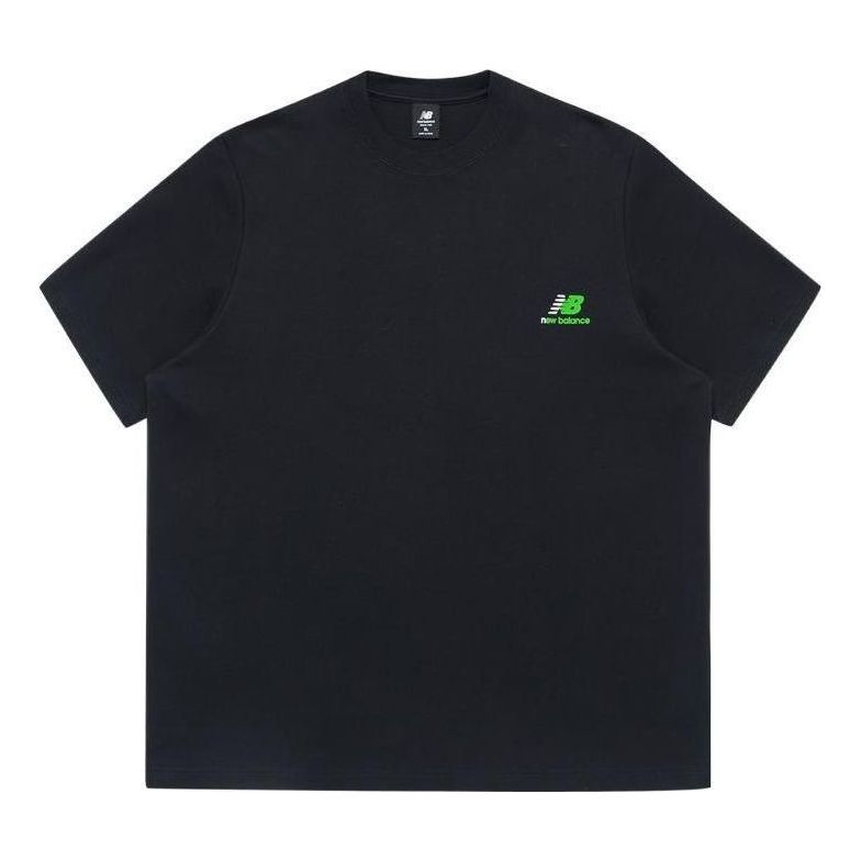 New Balance x Nice Rice Logo Tee 'Black' AMT22380-BK sold by KicksCrew