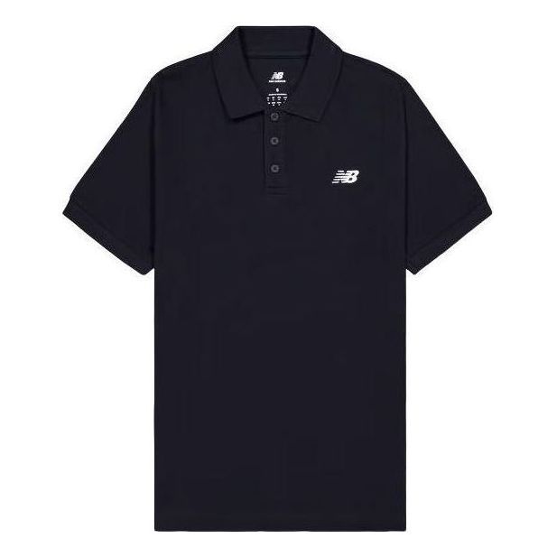 New Balance Sport Essentials Polo Shirt 'Black' MT41503-BK sold by KicksCrew