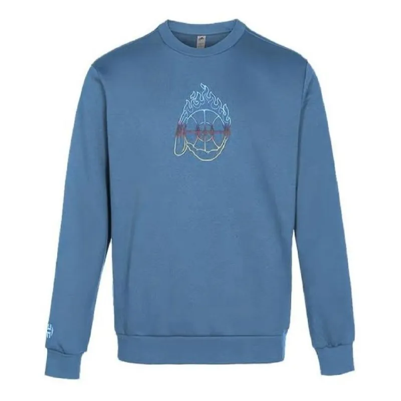 adidas Graphic Sweater 'Teal' IA6673 sold by KicksCrew