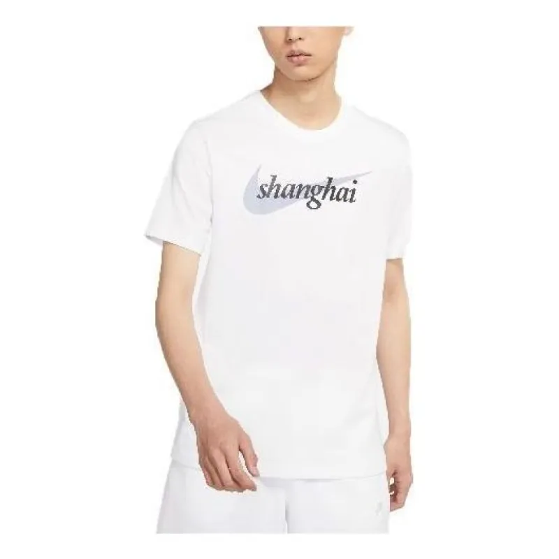 Nike Sportswear CIty Shanghai T-Shirt 'White' DM3550-100 sold by KicksCrew